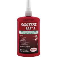 Loctite&reg; 638 Retaining Compound, 250 ml, Bottle, Green - Loctite 1835925