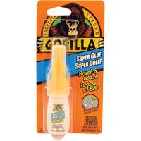 Super Glue Brush & Nozzle, 10 g, Bottle, Clear - Gorilla 102098