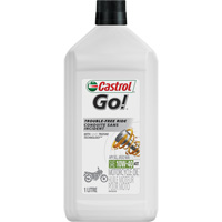 Huile pour moteur de moto 4 temps 10W40 GRANDPRIX, 1 L, Bouteille - Castrol 0074742