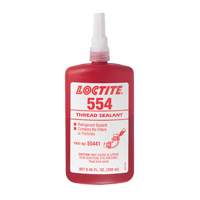 554 Thread Sealant, Bottle, 10 ml, -53.89° C - 148.89° C/-65°F - 300°F - Loctite 231643
