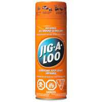 Lubrifiant &agrave; vaporiser Jig-A-Loo, Canette a&eacute;rosol -  
