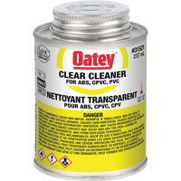 Nettoyant transparent pour tuyau, 250 ml, Bouteille - Oatey 31521