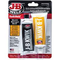 Colle &eacute;poxyde KwikWeld, Deux composants, Tube, 10 oz, Gris - J-B Weld 8271CAN