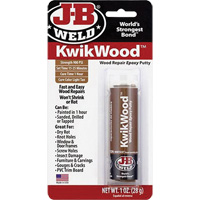 Colle &eacute;poxyde KwikWood, 2 oz, B&acirc;ton, Havane - J-B Weld 8257CAN