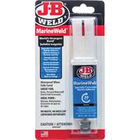 Adh&eacute;sif MarineWeld, 25 ml, Seringue, Deux composants, Blanc - J-B Weld 50172CAN