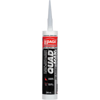 Scellant pour parements & fen&ecirc;tres Quad Max, 280 ml, Tube, Blanc cass&eacute; - Lepage 1869818
