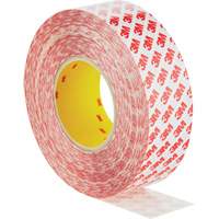 Double-Sided Adhesive Tape, Polyester, 50 mm (1.96") W x 50 m (164') L, 8 mils Thick - 3M GPT020F_2 X 55