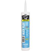 Alex Flex&reg; Premium Molding & Trim Acrylic Latex Siliconized Sealant, 300 ml, Cartridge, White - DAP 7079878542