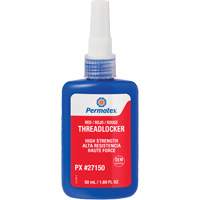 Adh&eacute;sif frein-filet, Rouge, &eacute;lev&eacute;, 50 ml, Bouteille - Permatex 27150