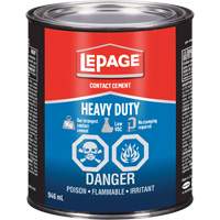Heavy-Duty Contact Cement, Can, 946 ml, Amber - Lepage 2994432
