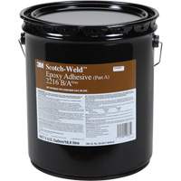 Adh&eacute;sif Scotch-Weld, 5 gal., Seau, Deux composants, Gris - 3M 2216-A-5GAL-GRY