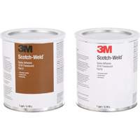 Adh&eacute;sif Scotch-Weld, 1 gal., Seau, Deux composants, Translucide - 3M 2216-1GAL-KIT-CLR