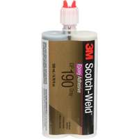 Adh&eacute;sif Scotch-Weld, 200 ml, Cartouche, Deux composants, Gris - 3M DP190-200ML-GRY