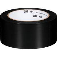 764 General-Purpose Vinyl Tape, 50.8 mm (2") W x 32.9 m (108') L, 5 mils, Black - 3M 764-2X36-BLK