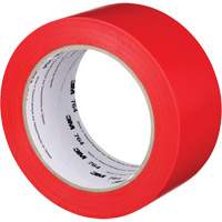 764 General-Purpose Vinyl Tape, 50.8 mm (2") W x 32.9 m (108') L, 5 mils, Red - 3M 764-2X36-RED