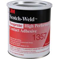 Scotch-Weld Neoprene High-Performance Contact Adhesive - 3M 1357-1GAL-GRY