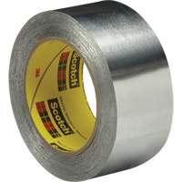 Feuille d'aluminium autocollante, &eacute;paisseur 2 mils, 51 mm (2") x 55 m (180') - 3M 433-2X60
