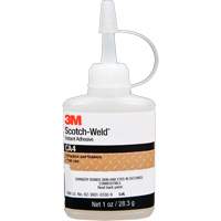 Adh&eacute;sif instantan&eacute; CA4 Scotch-Weld, Transparent, Bouteille, 1 oz - 3M CA4-1OZ