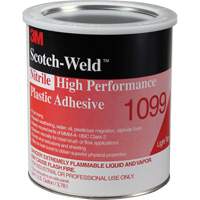 Adh&eacute;sif de plastique, 1 gal., Canette, Lavande - 3M 1099-1GAL