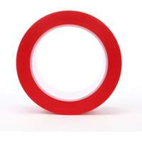 Ruban en vinyle 471, 50,8 mm (2") la x 32,9 m (108') lo, 5,2 mils, Rouge - 3M 471-2X36-RED