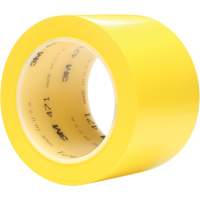 Ruban en vinyle 471, 76,2 mm (3") la x 32,9 m (108') lo, 5,2 mils, Jaune - 3M 471-3X36-YLW-BULK