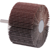 Mounted Flap Wheel, A80 Grit, 3" x 2" x 1/4" - JET 560343