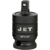 PLUJ-3814 Adaptateur de joint de cardan verrouillable, Prise 3/8", Douille 1/4" - JET 681917
