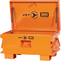 JSB-3219 Super Heavy-Duty Jobsite Tool Storage Box, 32-1/8" x 19" x 17-1/2", Steel, Orange - JET 842480