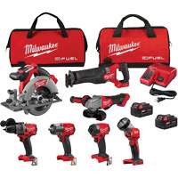 Jeu combin&eacute; M18 Fuel, Lithium-ion, 18 V - Milwaukee 3697-27