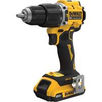 Atomic Compact Series Brushless Cordless Hammer Drill Kit, 1/2" Chuck, 20 V - DEWALT DCD799D1