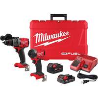 Ensemble de marteau perforateur sans balai et tournevis &agrave; chocs M18 Fuel, Lithium-ion, 18 V - Milwaukee 3697-22CXC