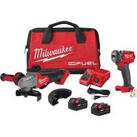 Ensemble de meuleuse et cl&eacute; &agrave; choc compacte M18 Fuel, Lithium-ion, 18 V - Milwaukee 2991-22