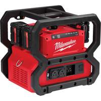 M18 Carry-On Power Supply, 1800 W/3600 W, Lithium Ion, 13-3/4" H x 12-1/4" W x 15" D, 28 lbs. - Milwaukee 2845-20