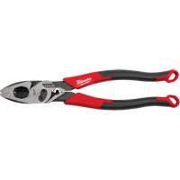 Pince &agrave; poign&eacute;es confort pour monteurs de lignes avec pince &agrave; sertir et coupe-boulons - Milwaukee MT550C