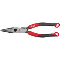 Pince &agrave; bec long &agrave; poign&eacute;e confort, 8" lo - Milwaukee MT555