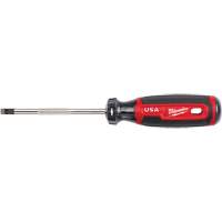 ECX Screwdriver, #2 Tip, Round, 211 mm L, Cushion Grip Handle - Milwaukee MT216
