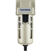 Airflo 300 Coalescing Filter, Standard, 1/4" NPT, Automatic Drain - Topring 51.381