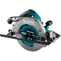 Scie circulaire sans fil avec moteur sans balai et rail de guidage (outil seulement), 10-1/4", 40 V - Makita HS011GZ