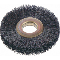 Brosses rotatives &agrave; fils cr&ecirc;p&eacute;s de petit diam&egrave;tre, 3" dia., Fils 0,014", Arbre 1/2" - Osborn 0001109700
