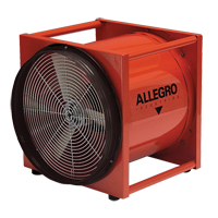 ALLEGRO INDUSTRIES Axial Blowers, 2 HP, 5500 CFM - Walter Surface Technologies 9516