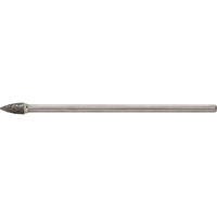 Solid Carbide Burr, SG-3L6, 3/8" Dia., 1/4" Shank, 3/4" Depth of Cut - Clarkson Osborn SC90617