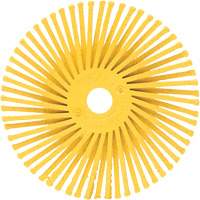 Scotch-Brite Radial Bristle Discs, Ceramic, 80 Grit, 3" Dia. - 3M SB24280