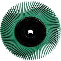 Radial Bristle Brushes for Bench Grinders, 50X Grit, 6" Dia. - 3M SB27605