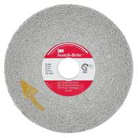 Meule d'&eacute;barbage EXL Scotch-Brite, 6" x 1", Arbre de 1"-8, 1, Oxyde d'aluminium - 3M SB17217