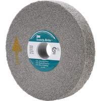 Meule d'&eacute;barbage EXL Scotch-Brite, 6" x 1", Arbre de 1" - 3M SB05132