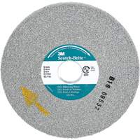 Meule d'&eacute;barbage EXL Scotch-Brite, 6" x 1/2", Arbre de 1", Carbure de silicium - 3M SB09548