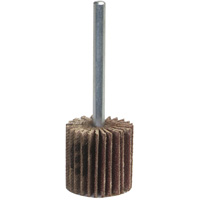 Metalite Mounted Flap Wheel, Aluminum Oxide, P80-X Grit, 2" x 1" x 1/4" - Merit 63642502601