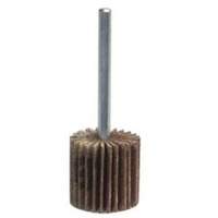 Grind-O-Flex Mini Mounted Flap Wheel, Aluminum Oxide, 80 Grit, 2" x 1" x 1/4" - Merit 08834130779
