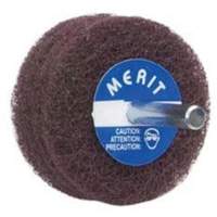 Disques non tiss&eacute;s Abrasotex, 3" dia. x 1" la, Arbre 1/4", Oxyde d'aluminium - Norton 08834131497