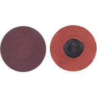 Quick-Change Cloth Disc, 3" Dia., 320 Grit, Aluminum Oxide - Merit 69957399728